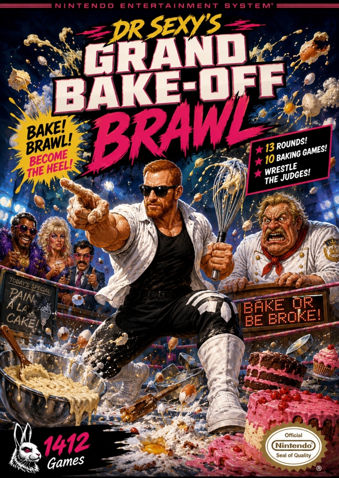 Dr Sexy's Grand Bake-Off Brawl — official box art